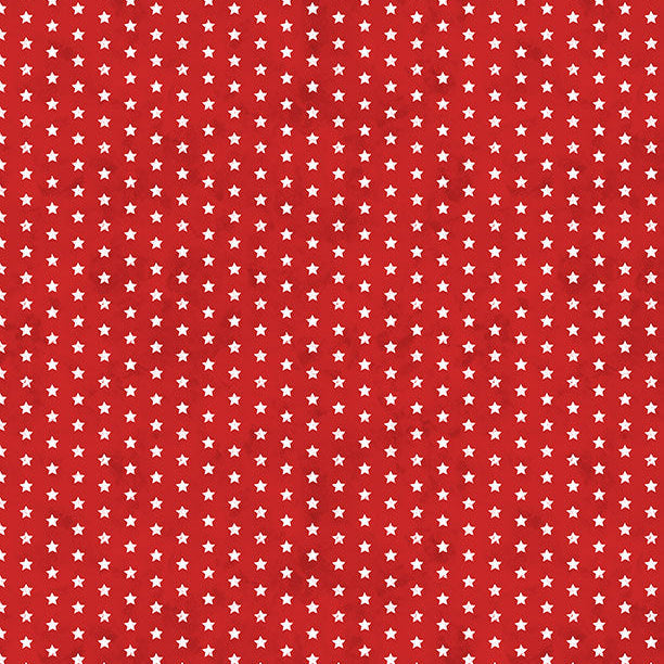 Founding Glory - Small Stars Red 49368-331 | Wilmington Prints