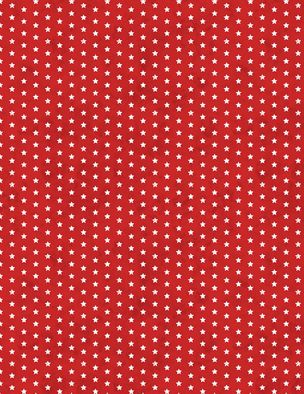Founding Glory - Small Stars Red 49368-331 | Wilmington Prints