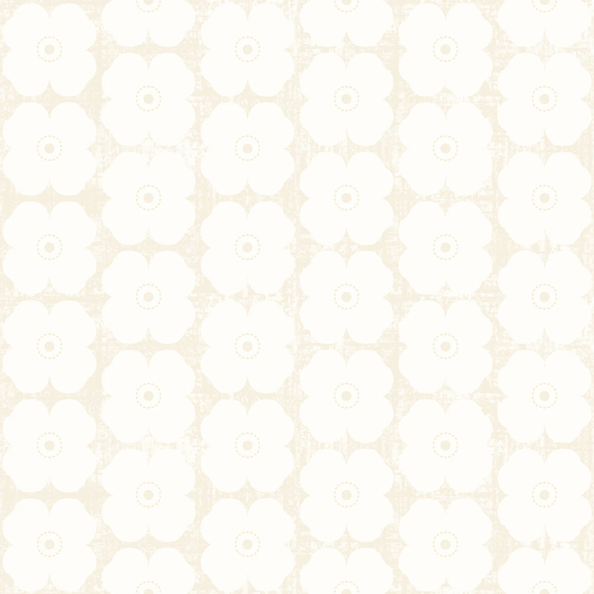 Windflower - Geo Flower Cream - Maywood Studio - Polonia Designs