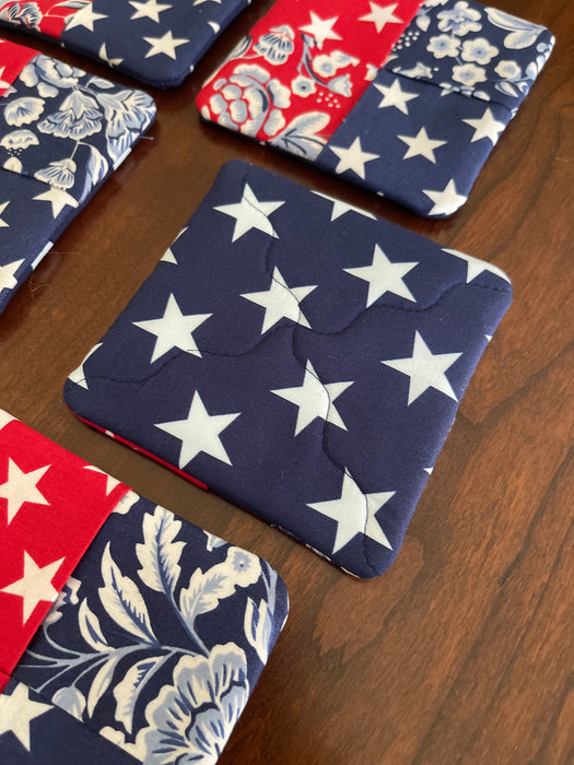 Freedom Garden Flip-Out Quilted 8 Coaster Kit