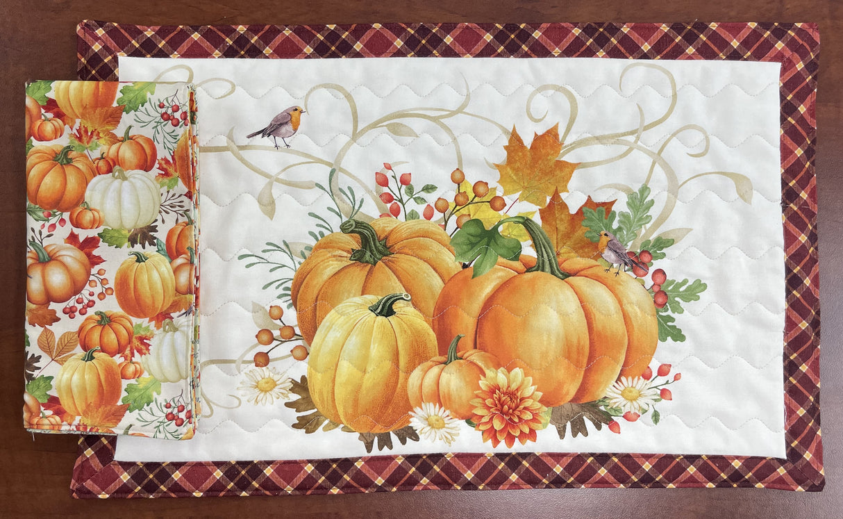 Napkin Kit | Gather with a Grateful Heart Collection - Set of 4 - Curated by Polonia Designs - Polonia Designs