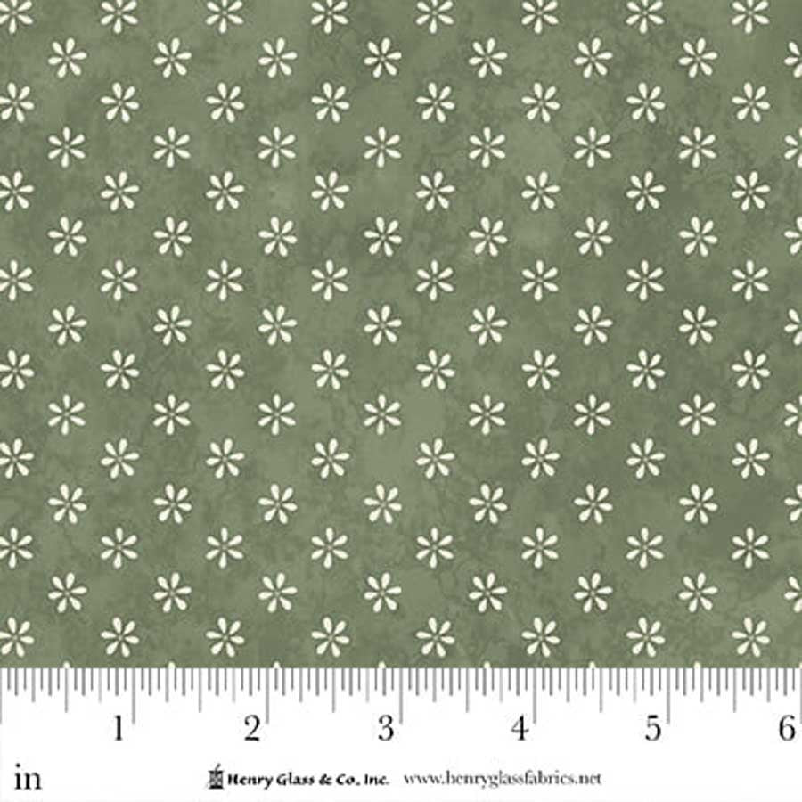 Friendship Garden - Green 3627-66 | Henry Glass Fabrics