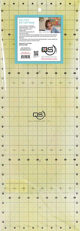Quilter's Select 8.5"x24" Non Slip Ruler