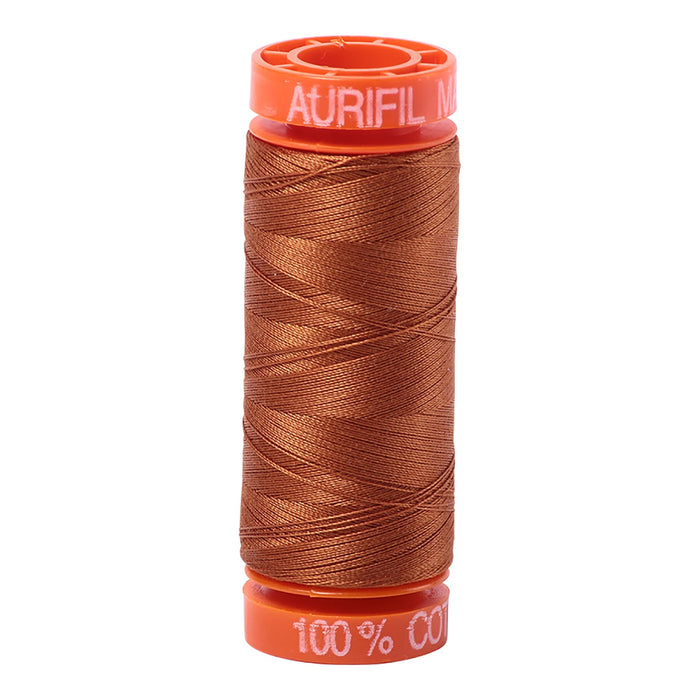 Aurifil Cotton Embroidery Thread 50wt 220yds - Cinnamon