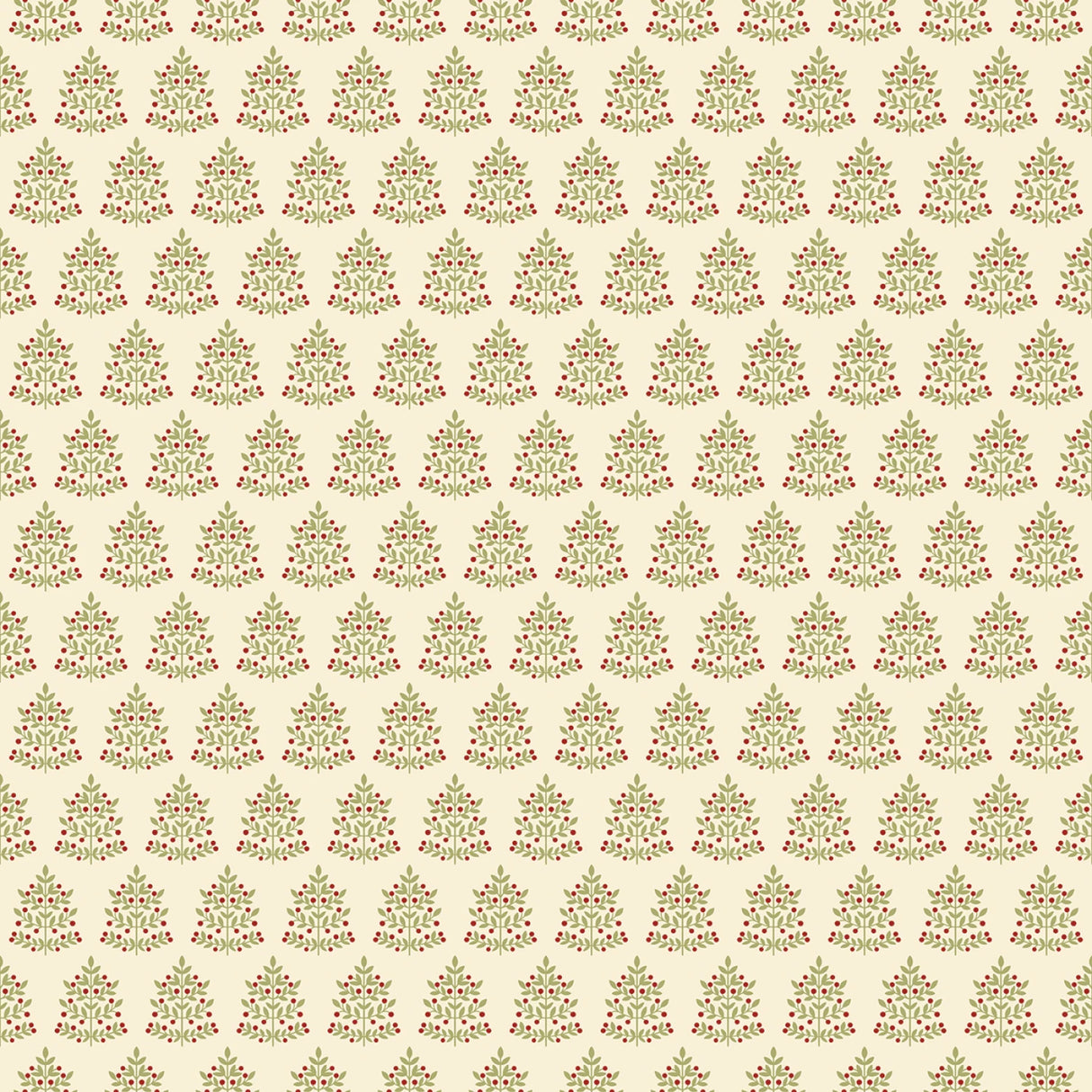 Glisten - Trees Eggnog - Riley Blake Designs - Polonia Designs