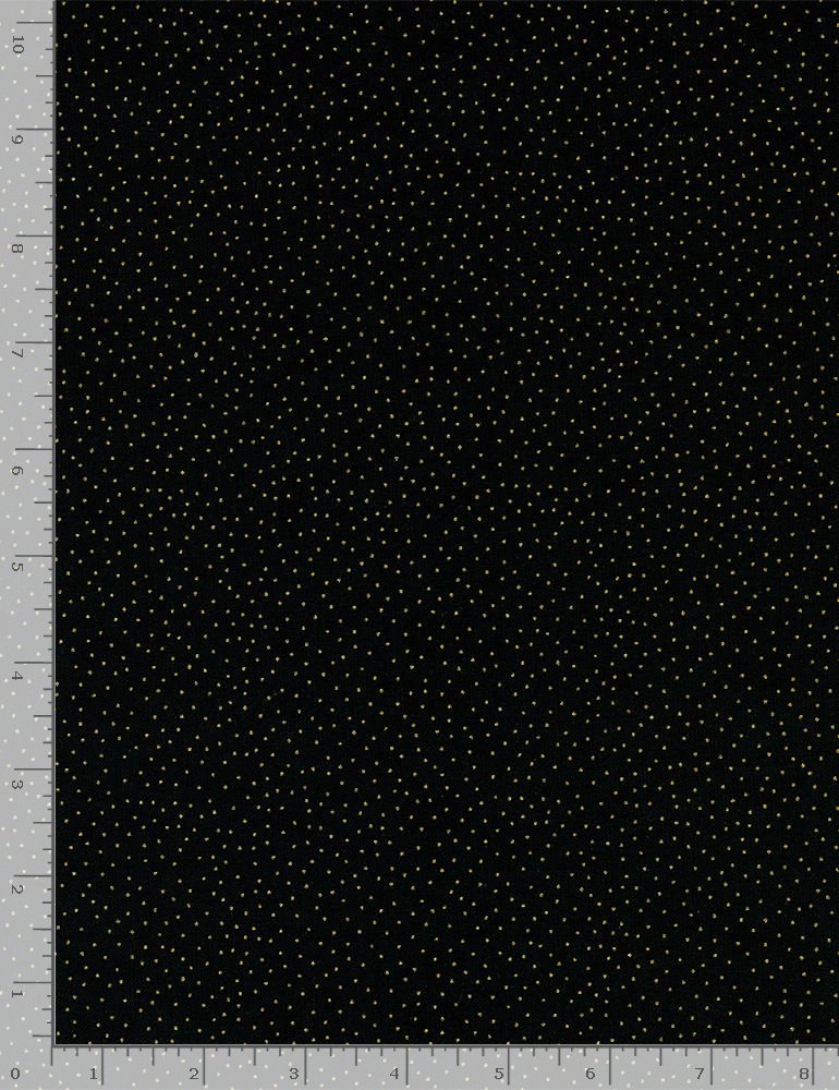 Dot Metallic - Black | Timeless Treasures