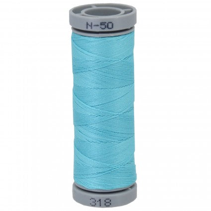 Presencia Cotton Thread 50wt 109yds - Light Turquoise