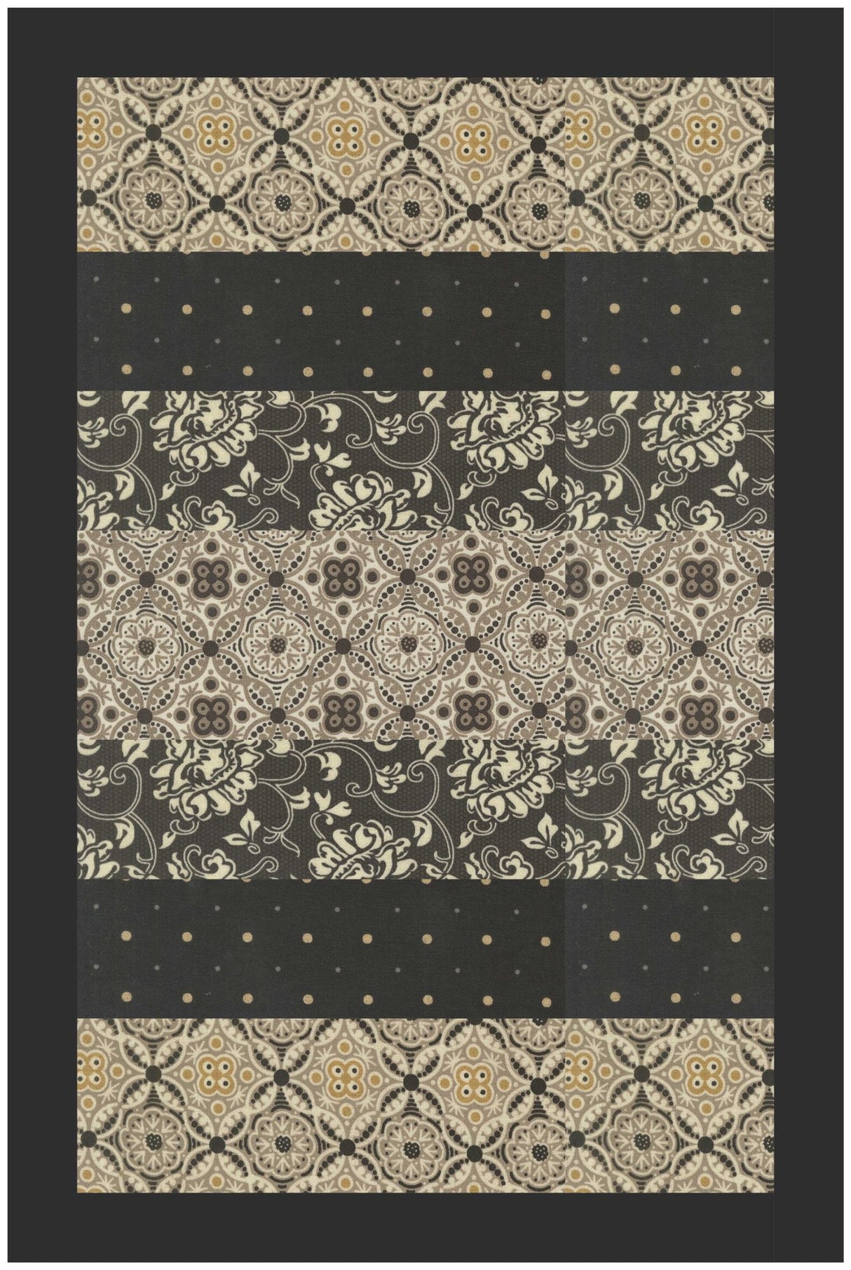 Posh 12"x18" Flip-Out Quilted Placemats Kit | Set of 4