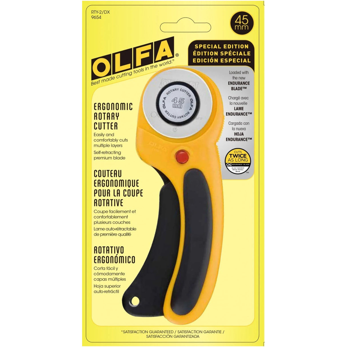 Olfa 45mm Deluxe Ergonomic Rotary Cutter - Olfa - Polonia Designs