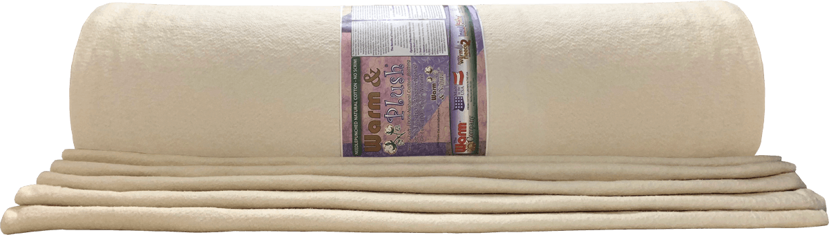 Warm & Plush 100% Cotton Batting - Warm Company - Polonia Designs