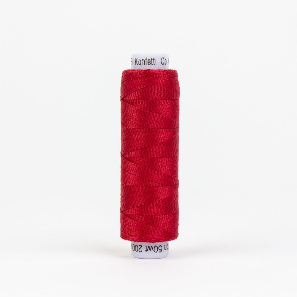 Konfetti Cotton Thread 50wt 219yds - Christmas Red