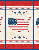 Founding Glory - Panel 49359-234 | Wilmington Prints