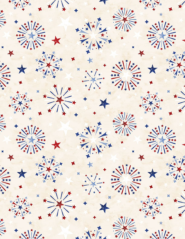 Founding Glory - Fireworks 49363-234 | Wilmington Prints