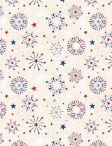 Founding Glory - Fireworks 49363-234 | Wilmington Prints