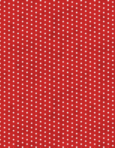 Founding Glory - Small Stars Red 49368-331 | Wilmington Prints