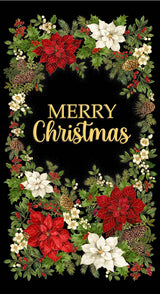 Merry Christmas Metallic - Panel CM4141 | Timeless Treasures