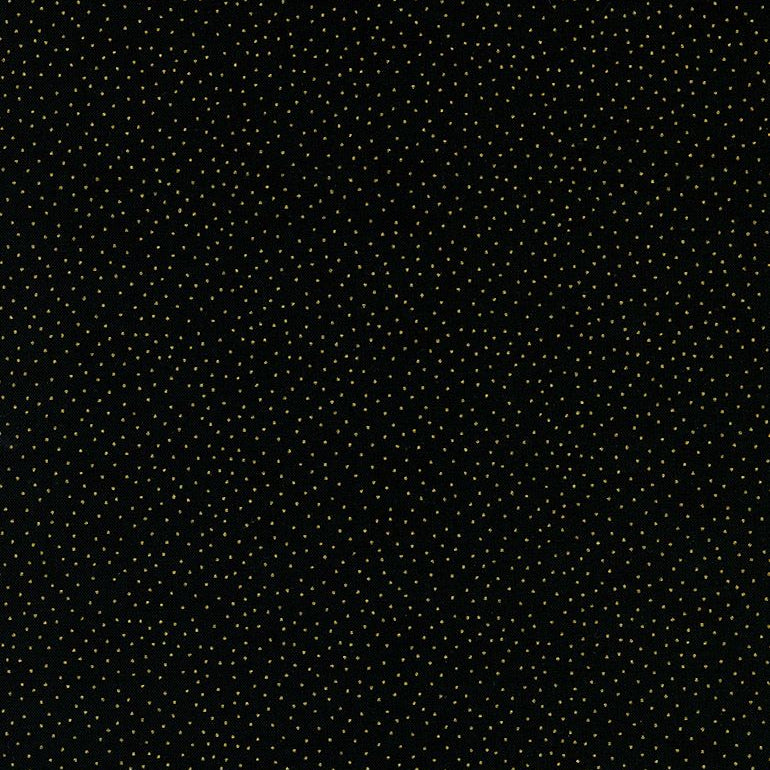 Dot Metallic - Black | Timeless Treasures