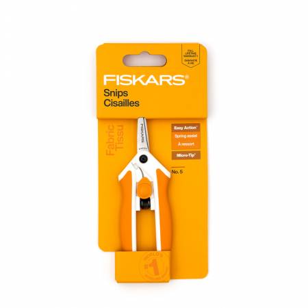 Fiskars Micro-Tip Easy Action Scissors No 5 - Fiskars - Polonia Designs