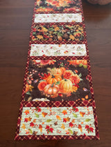 Gather with a Grateful Heart 12"x42" Quilt-As-You-Go Table Runner Kit - Curated by Polonia Designs - Polonia Designs