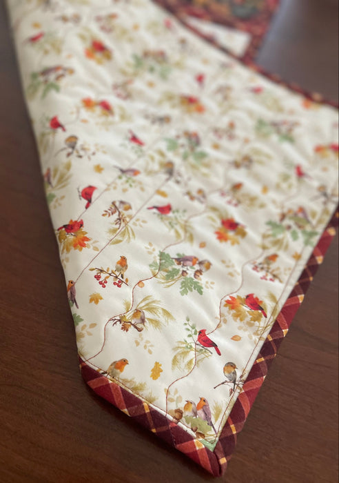 Gather with a Grateful Heart 12"x42" Quilt-As-You-Go Table Runner Kit