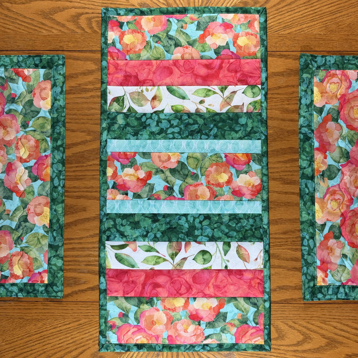 Mini Runner Quilt-As-You-Go Kit 12"x25" - Veranda | Northcott Fabrics