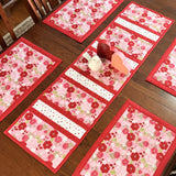 Sew in Love 12"x18" Self-Binding Quilted Placemats Kit | Set of 4