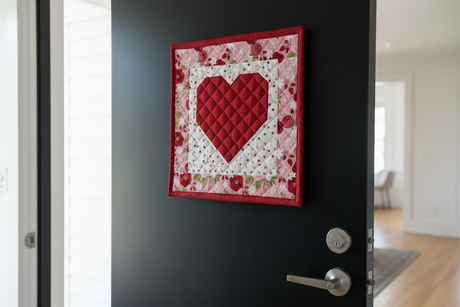 Sew in Love 14"x14" Magne-Quilt Heart Wall Hanging Kit