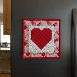 Sew in Love 14"x14" Magne-Quilt Heart Wall Hanging Kit