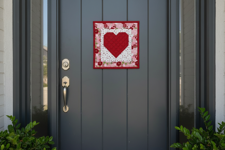 Sew in Love 14"x14" Magne-Quilt Heart Wall Hanging Kit