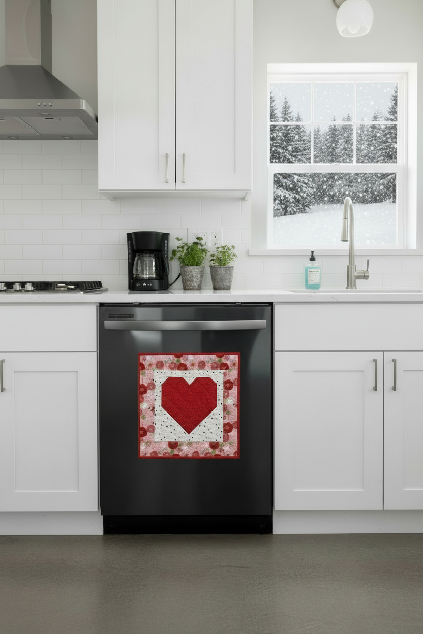 Sew in Love 14"x14" Magne-Quilt Heart Wall Hanging Kit