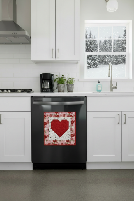 Sew in Love 14"x14" Magne-Quilt Heart Wall Hanging Kit