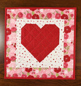 Sew in Love 14"x14" Magne-Quilt Heart Wall Hanging Kit