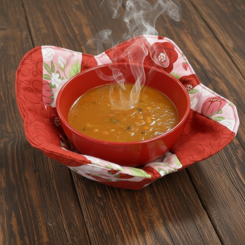 Quilt-As-You-Go Bowl Cozy Pre-Cut Kit -  Sew in Love | Set of 4