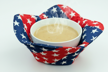 Quilt-As-You-Go Bowl Cozy Pre-Cut Kit -  Freedom Garden | Set of 4