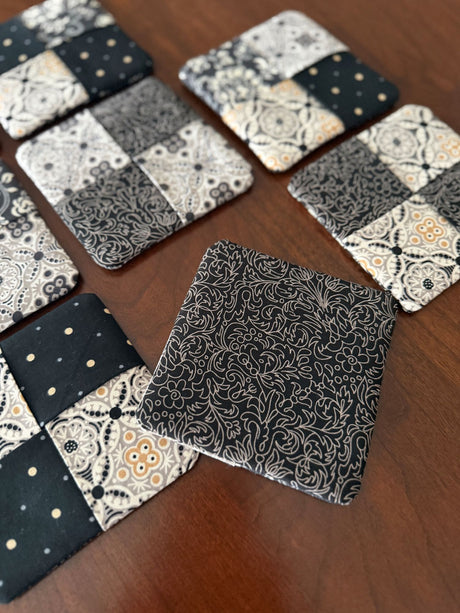 Posh Flip-Out Coaster Kit - Set of 8 | Moda Fabrics