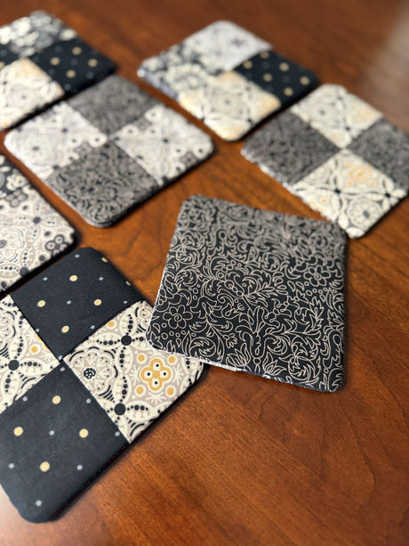 Posh Flip-Out Coaster Kit - Set of 8 | Moda Fabrics