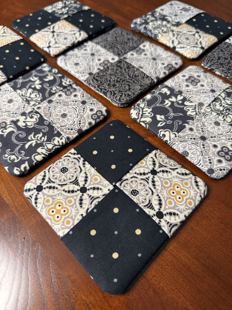 Posh Flip-Out Coaster Kit - Set of 8 | Moda Fabrics