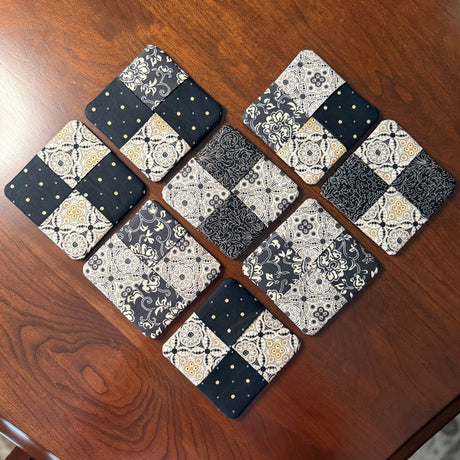 Posh Flip-Out Coaster Kit - Set of 8 | Moda Fabrics