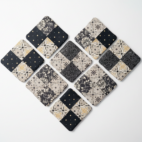 Posh Flip-Out Coaster Kit - Set of 8 | Moda Fabrics