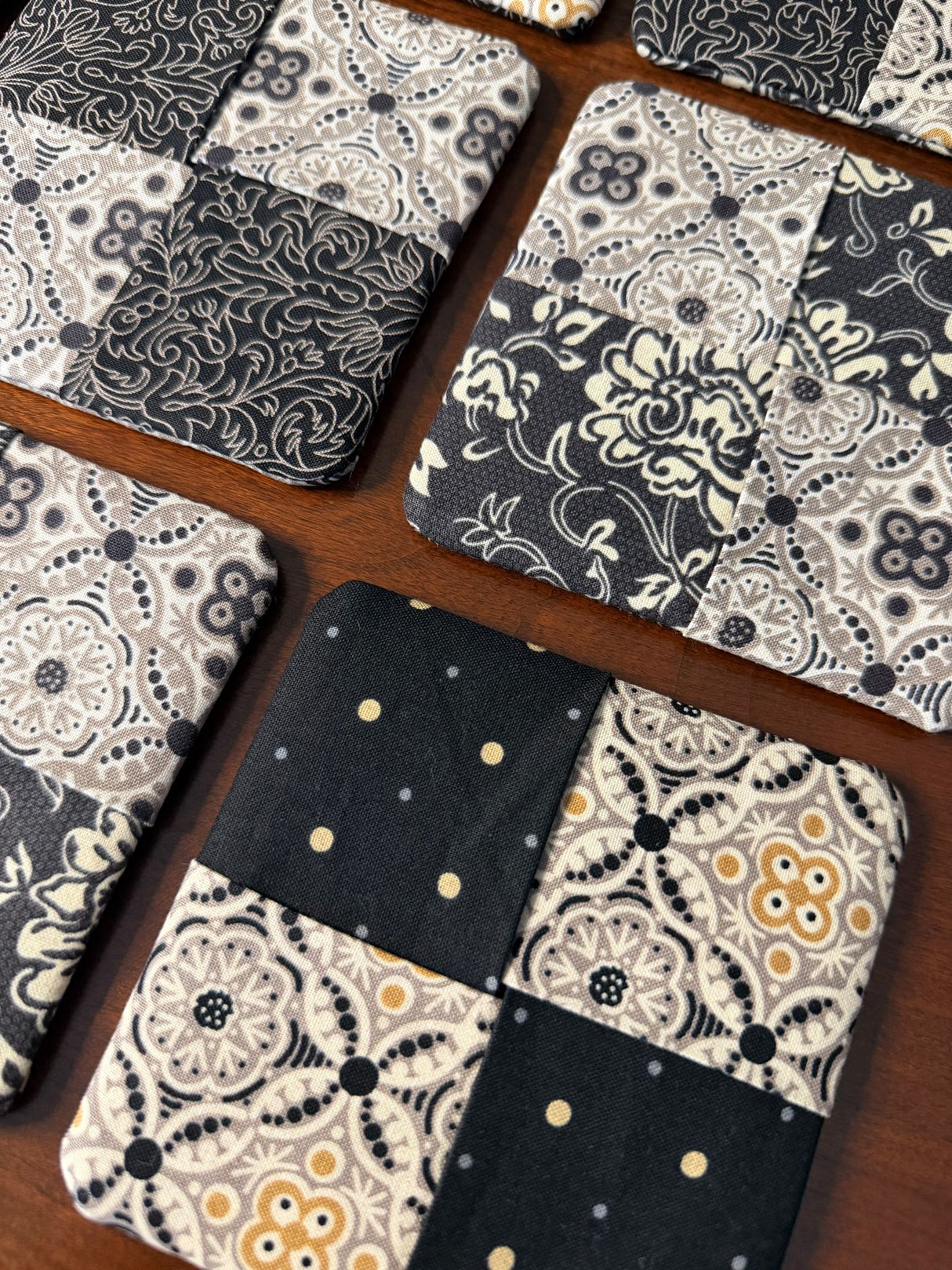 Posh Flip-Out Coaster Kit - Set of 8 | Moda Fabrics
