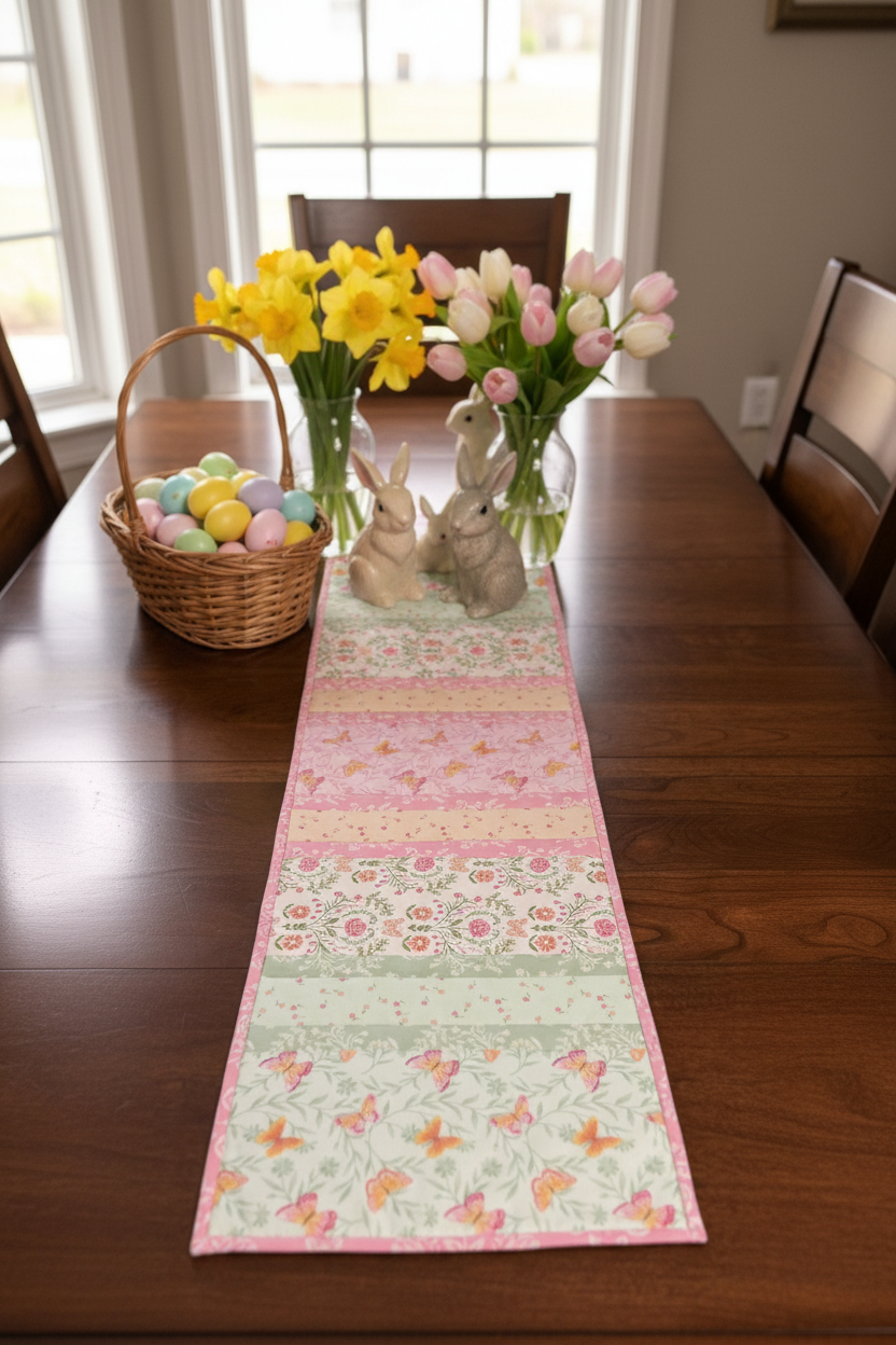 Moda Table Runner Patterns Quilt-As-You-Go 12