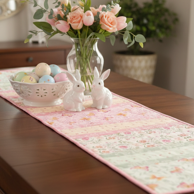 Quilt-As-You-Go 12"x42" Table Runner Kit - Kindness | Moda Fabrics