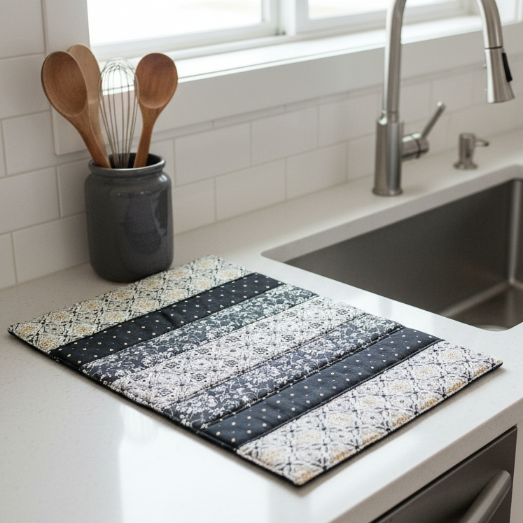 Quilt-As-You-Go 14"x21" Drying Mat Kit - Posh