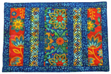 Boho Blooms 12"x18" Flip-Out Quilted Placemats Kit | Set of 4
