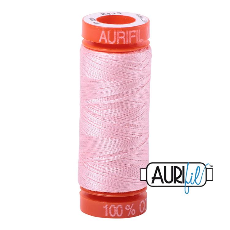 Aurifil Cotton Thread 50wt 220yds - Baby Pink