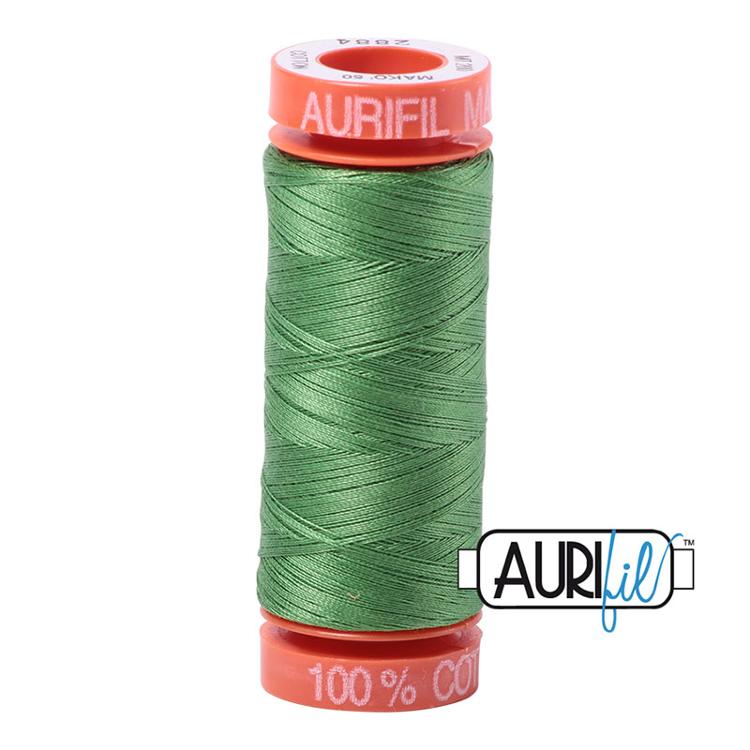 Aurifil Cotton Embroidery Thread 50wt 220yds - Green Yellow - Aurifil - Polonia Designs