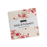 Petals and Polka Dots - 2.5" Mini Charm Pack | Moda Fabrics
