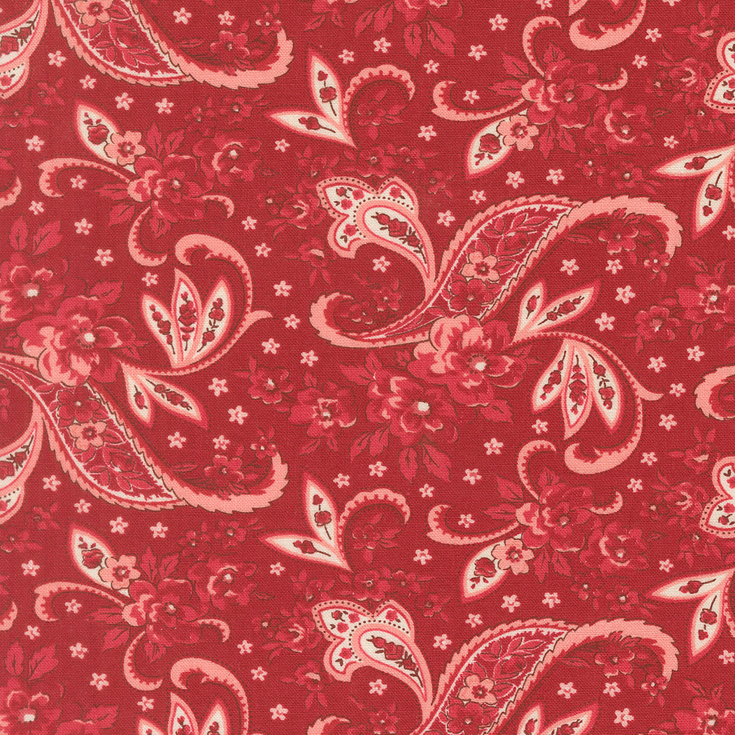 Petals and Polka Dots - Rose 3081-20 | Moda Fabrics