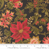 Merry Manor Metallic - Ebony 33860-14 | Moda Fabrics