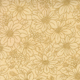 Merry Manor Metallic - Cream 33862-11 | Moda Fabrics